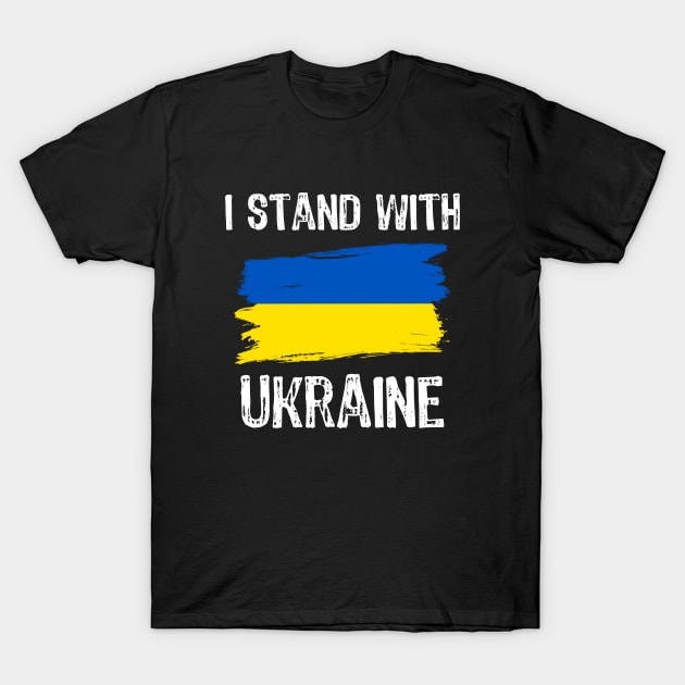 I Stand With Ukraine T-Shirt by Yasna